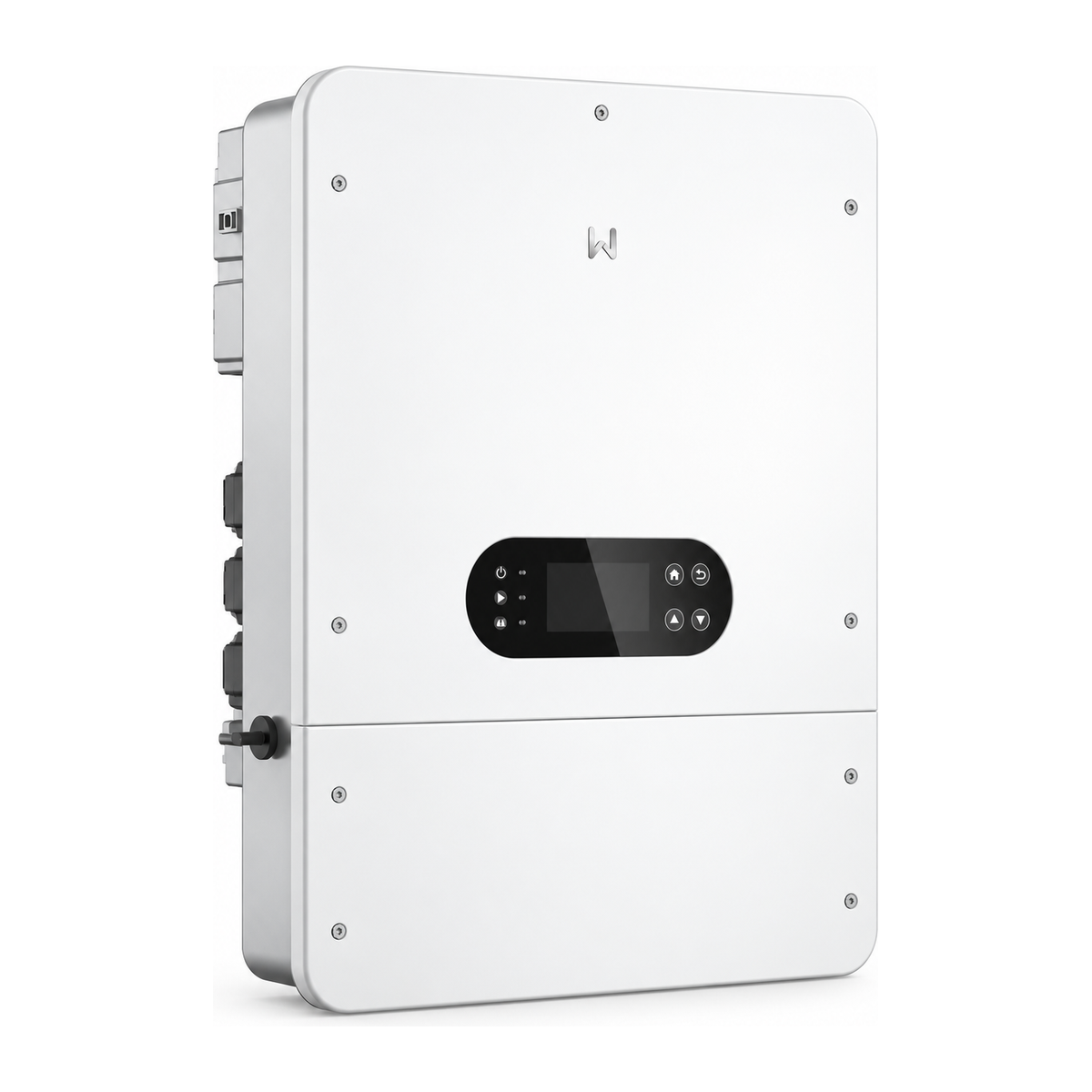 e fill goodwe et lv 5 20kw GoodWe ET LV series 5-20 kW three phase low voltage hybrid inverter, white wall-mounted unit