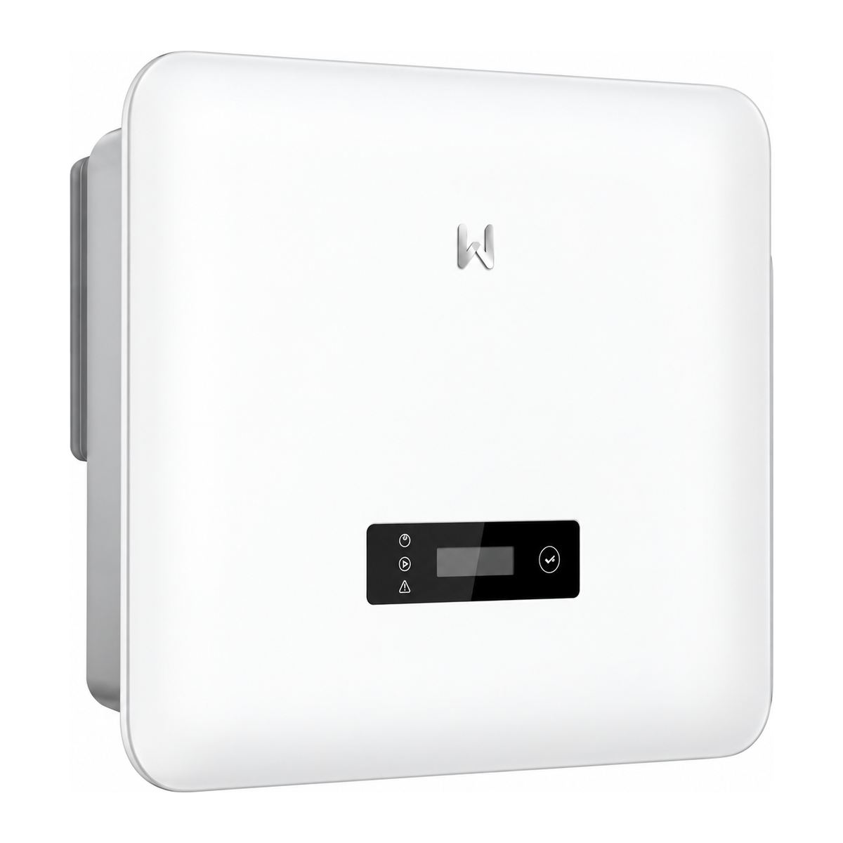 e fill goodwe sdt g3 4 30kw GoodWe SDT G3 series 4-30 kW three phase solar inverter, white enclosure with black LCD panel