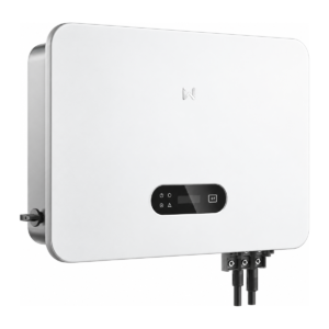 GoodWe GW50K-SDT-C30 50 kW three phase solar inverter, white enclosure with black control panel